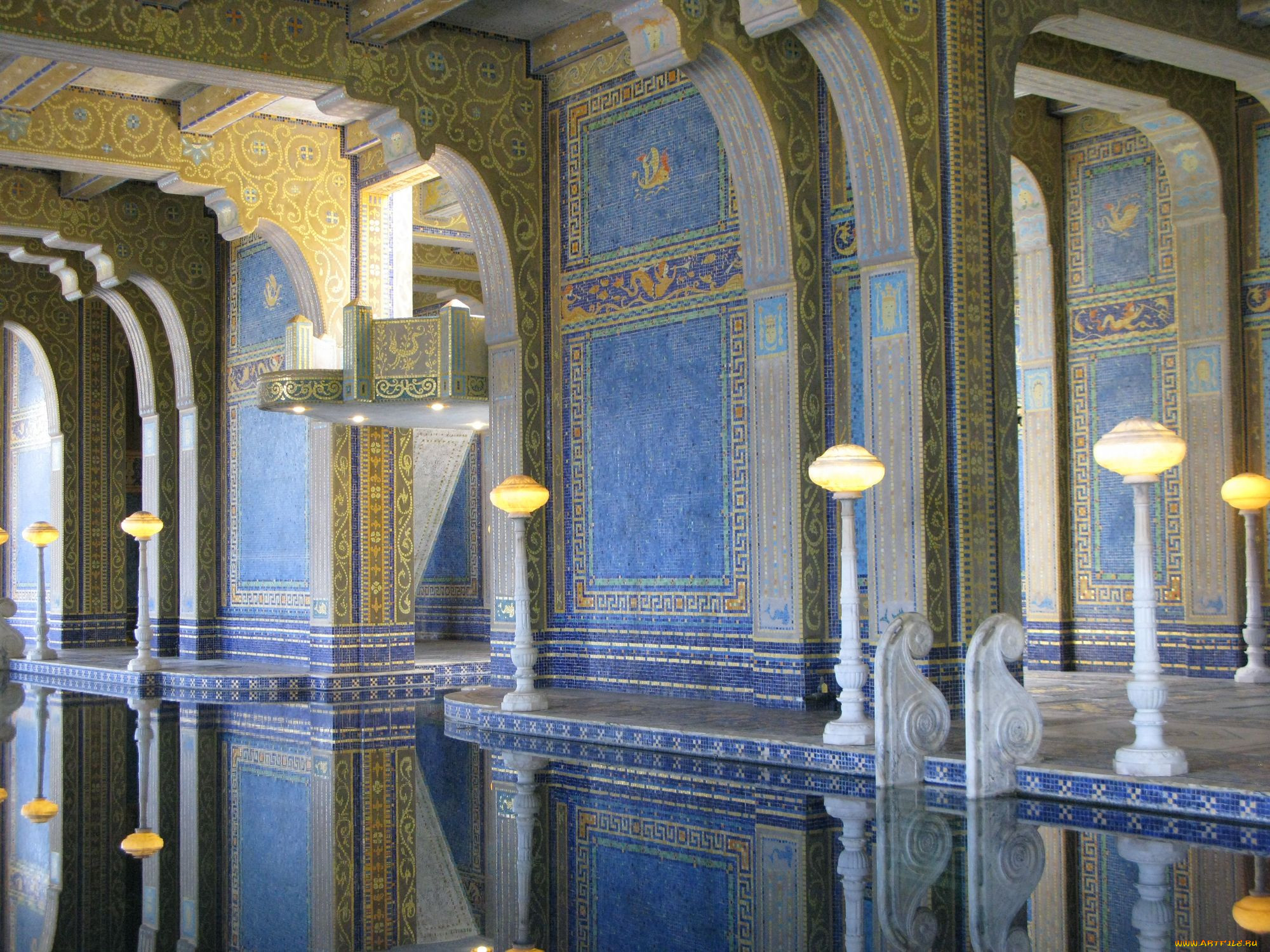 hearst, castle, neptune, pool, , , , , 